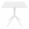 Compamia Sky Square Outdoor Lounge Table - White - Compamia Sky Square Outdoor Lounge Table - White