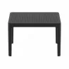 Compamia Sky Side Table 24 Inch Black - Compamia Sky Side Table 24 Inch Black