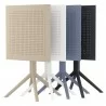 Sky Square Table 24 inch - Lifestyle - Folded - Sky Square Table 24 inch - Lifestyle - Folded