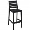 Sky Ares Square Bar Chair - Black 