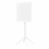 Sky Ares Square Bar Table - White - Folded - Sky Ares Square Bar Table - White - Folded