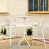 Sky Air Square Bar Set with 2 Barstools White - Lifestyle  - Sky Air Square Bar Set with 2 Barstools White - Lifestyle 