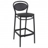 Compamia Sky Marcel Square Bar Set with 2 Barstools in Black - Bar Stool