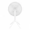 Compamia Sky Round Folding Table in White - Back - Compamia Sky Round Folding Table in White - Back