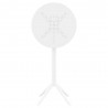 Compamia Sky Round Folding Bar Table in White - Front