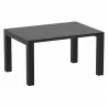 Loft Outdoor Dining Table - Black - Loft Outdoor Dining Table - Black