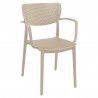 Loft Outdoor Dining Chairs - Taupe