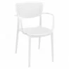 Loft Outdoor Dining Chairs - White - Loft Outdoor Dining Chairs - White
