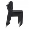 Compamia Lucy Outdoor Dining Chair - Stacked - Compamia Lucy Outdoor Dining Chair - Stacked