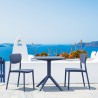 Compamia Lucy Outdoor Dining Chair - Lifestyle - Dark grey - Compamia Lucy Outdoor Dining Chair - Lifestyle - Dark grey