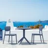 Compamia Lucy Outdoor Dining Chair - Lifestyle - Dark grey - Compamia Lucy Outdoor Dining Chair - Lifestyle - Dark grey
