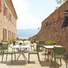 Compamia Lucy Outdoor Dining Chair - Lifestyle - Olive Green - Compamia Lucy Outdoor Dining Chair - Lifestyle - Olive Green