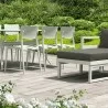 Compamia Lucy Outdoor Dining Chair - Lifestyle - White - Compamia Lucy Outdoor Dining Chair - Lifestyle - White