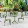 Compamia Lucy Bistro Set 3 Piece with 24 inch Table Top in Olive Green - Lifestyle - Compamia Lucy Bistro Set 3 Piece with 24 inch Table Top in Olive Green - Lifestyle
