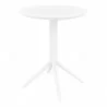 Compamia Lucy Bistro 24 inch Table Top in White - Compamia Lucy Bistro 24 inch Table Top in White