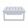 Compamia Mykonos Square Coffee Table In Silver - Side - Compamia Mykonos Square Coffee Table In Silver - Side