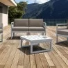 Compamia Mykonos Square Coffee Table In Silver - Lifestyle 2 - Compamia Mykonos Square Coffee Table In Silver - Lifestyle 2