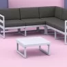 Compamia Mykonos Square Coffee Table In Silver - Lifestyle 2 - Compamia Mykonos Square Coffee Table In Silver - Lifestyle 2