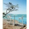 Octopus Round Bar Table White  - Octopus Round Bar Table White 
