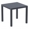 Air Square Dining Table - Dark Grey