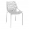 Air Square Dining Chair - White