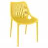 Air Mix Square Dining Chair - Yellow