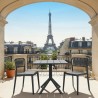Compamia Portofino Side Chair Dark Gray