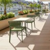 Compamia Portofino Side Chair Olive Green