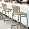 Compamia Portofino Counter Stool Taupe