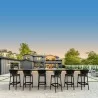 Compamia Portofino Bar Stool Black - Compamia Portofino Bar Stool Black