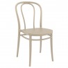 Compamia Victor Patio Dining Chairs in Taupe - Angled