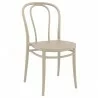 Compamia Victor Patio Dining Chairs in Taupe - Angled - Compamia Victor Patio Dining Chairs in Taupe - Angled
