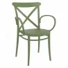 Cross XL Patio Dining Chairs - Olive Green - Cross XL Patio Dining Chairs - Olive Green