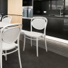Marcel Resin Outdoor Chair White