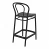 Victor Counter Stool Black - Back Angle - Victor Counter Stool Black - Back Angle