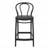 Victor Counter Stool Black - Front