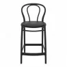 Victor Counter Stool Black - Front - Victor Counter Stool Black - Front