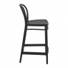 Victor Counter Stool Black - Side