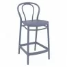 Victor Counter Stool Dark Gray - Angled View - Victor Counter Stool Dark Gray - Angled View