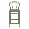 Victor Counter Stool Olive Green - Front
