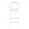 Victor Counter Stool White - Back