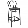 Victor Bar Stool Black - Angled