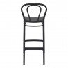 Victor Bar Stool Black - Back 