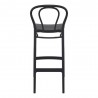 Victor Bar Stool Black - Back 