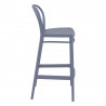 Victor Bar Stool Dark Gray - Side