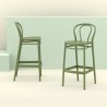 Victor Bar Stool Olive Green - Lifestyle