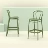 Victor Bar Stool Olive Green - Lifestyle - Victor Bar Stool Olive Green - Lifestyle