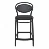 Marcel Counter Stool Black - Front - Marcel Counter Stool Black - Front