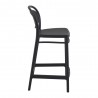 Marcel Counter Stool Black - Side Angled