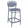 Marcel Counter Stool Dark Gray - Angled